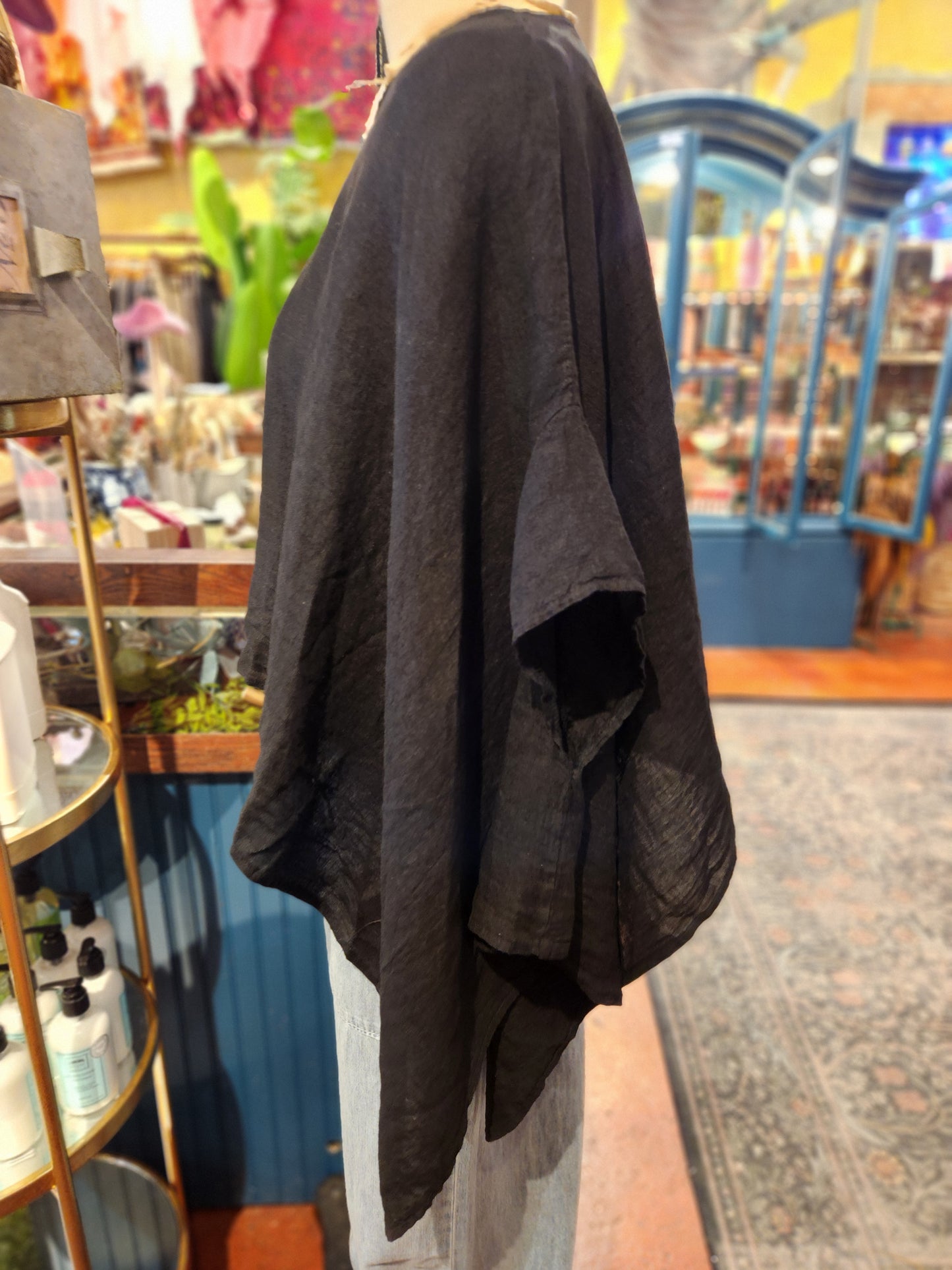 One Pocket Cape Top