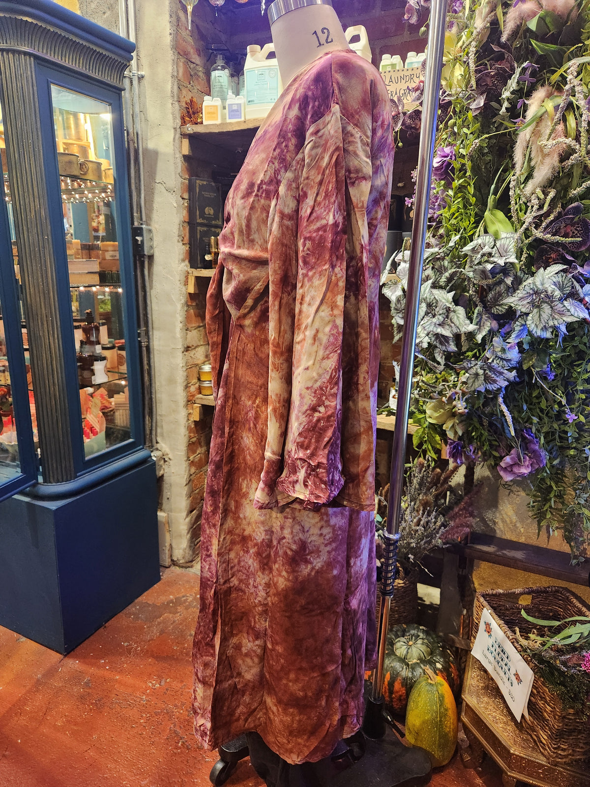 Crepe Sari Spellbound Kimono 0926 013