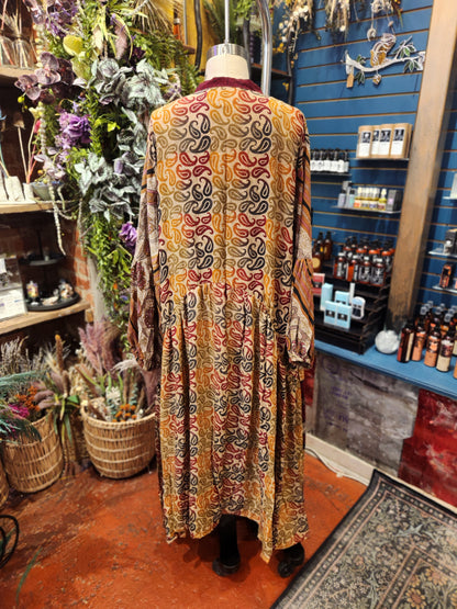 Crepe Sari Evermore Kimono 0326 266