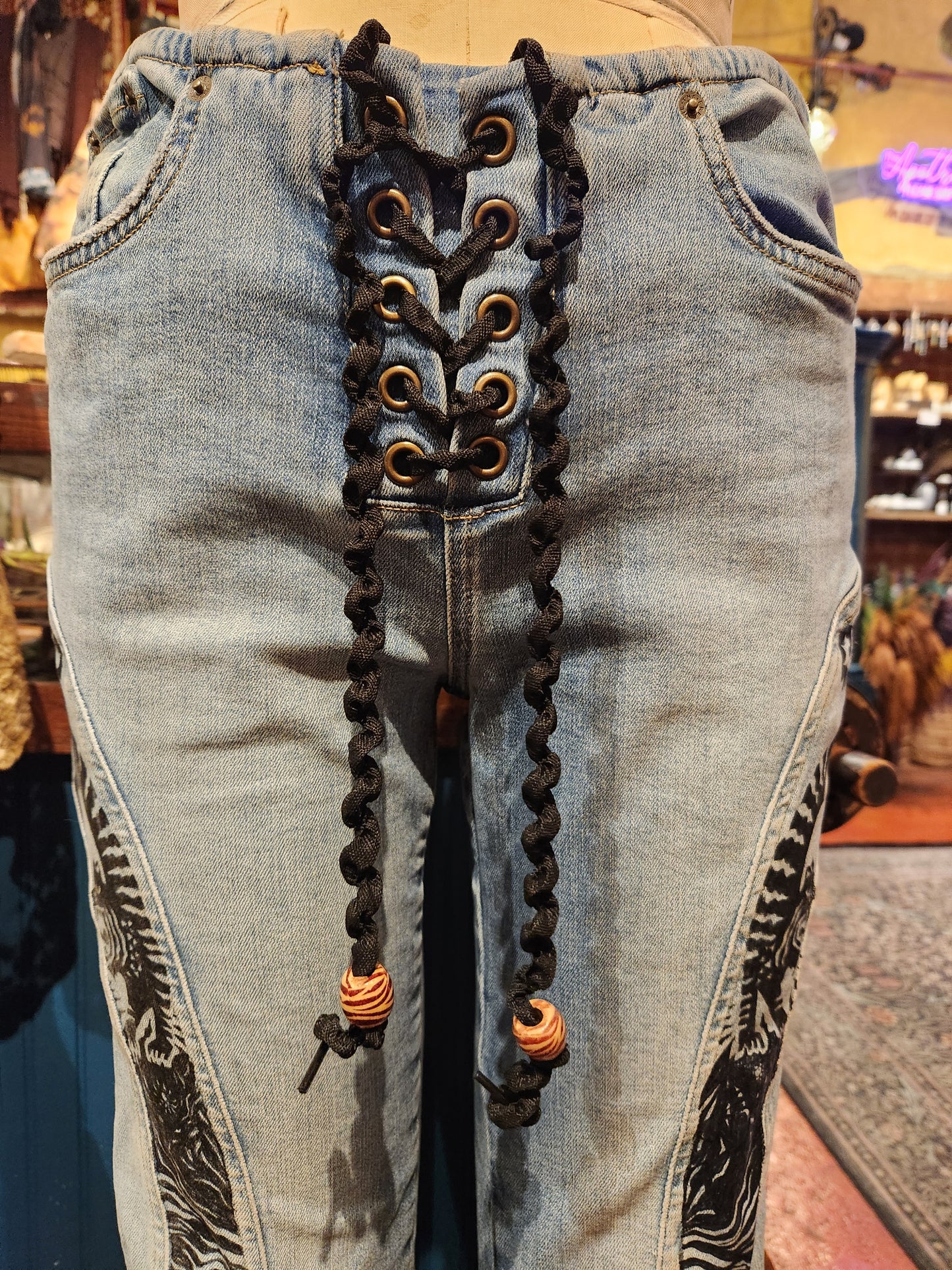 Circus Cats Free People Flare Jean - Vaylmith