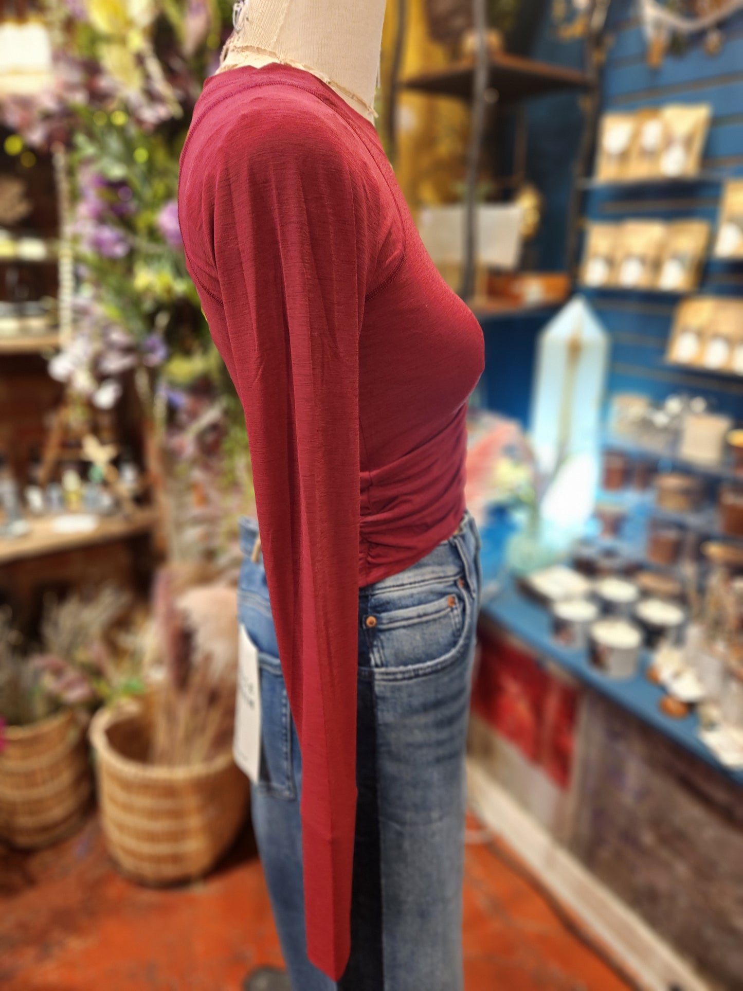 Tempo Ruched Long Sleeve