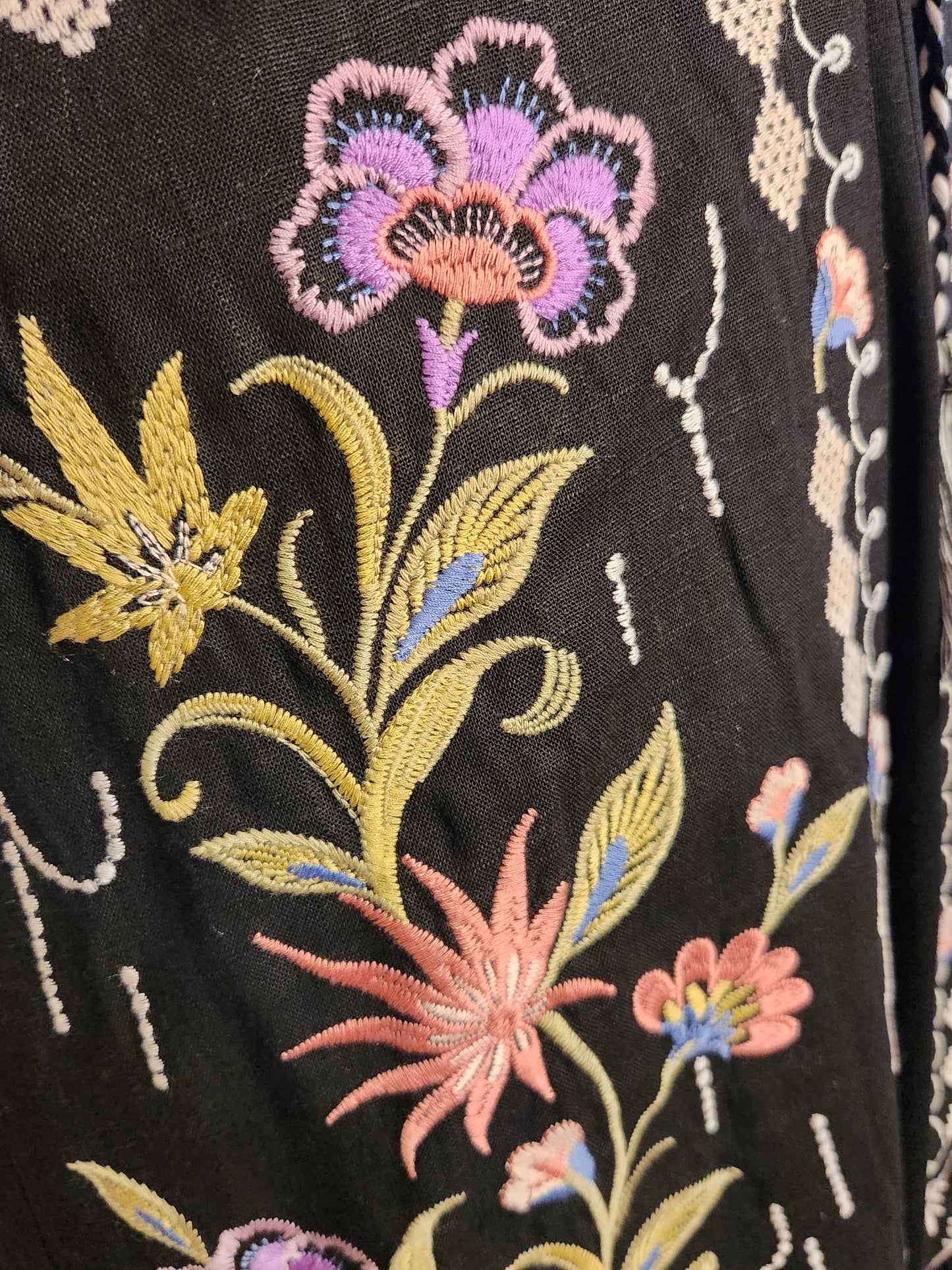 Multi Color Floral Ember Vest