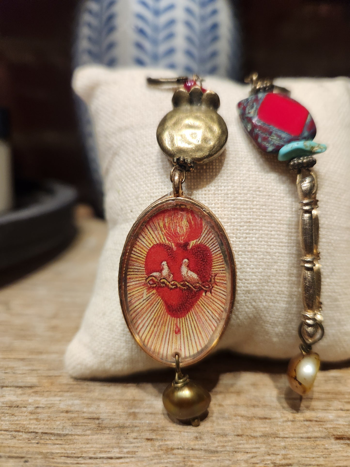 Sacred Heart Mix n Match Earrings