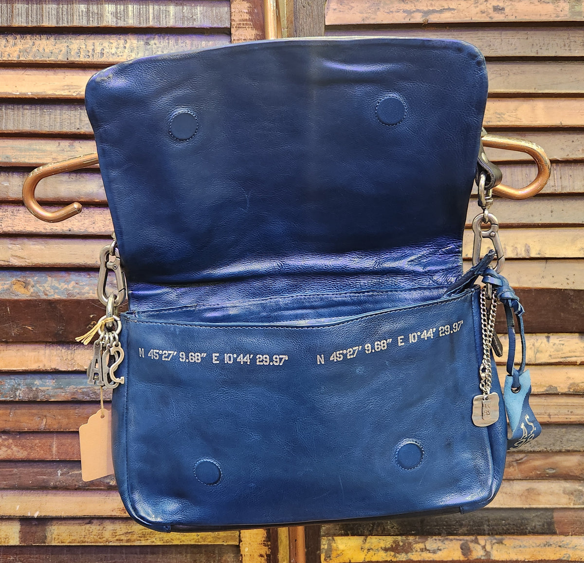 Penny Oil Slick Leather Bag