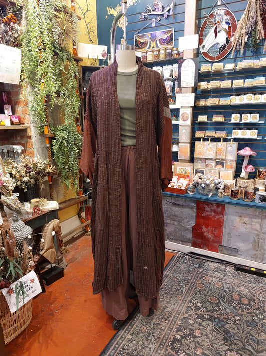 Majestic Caramel Over dye Kimono 1124 180