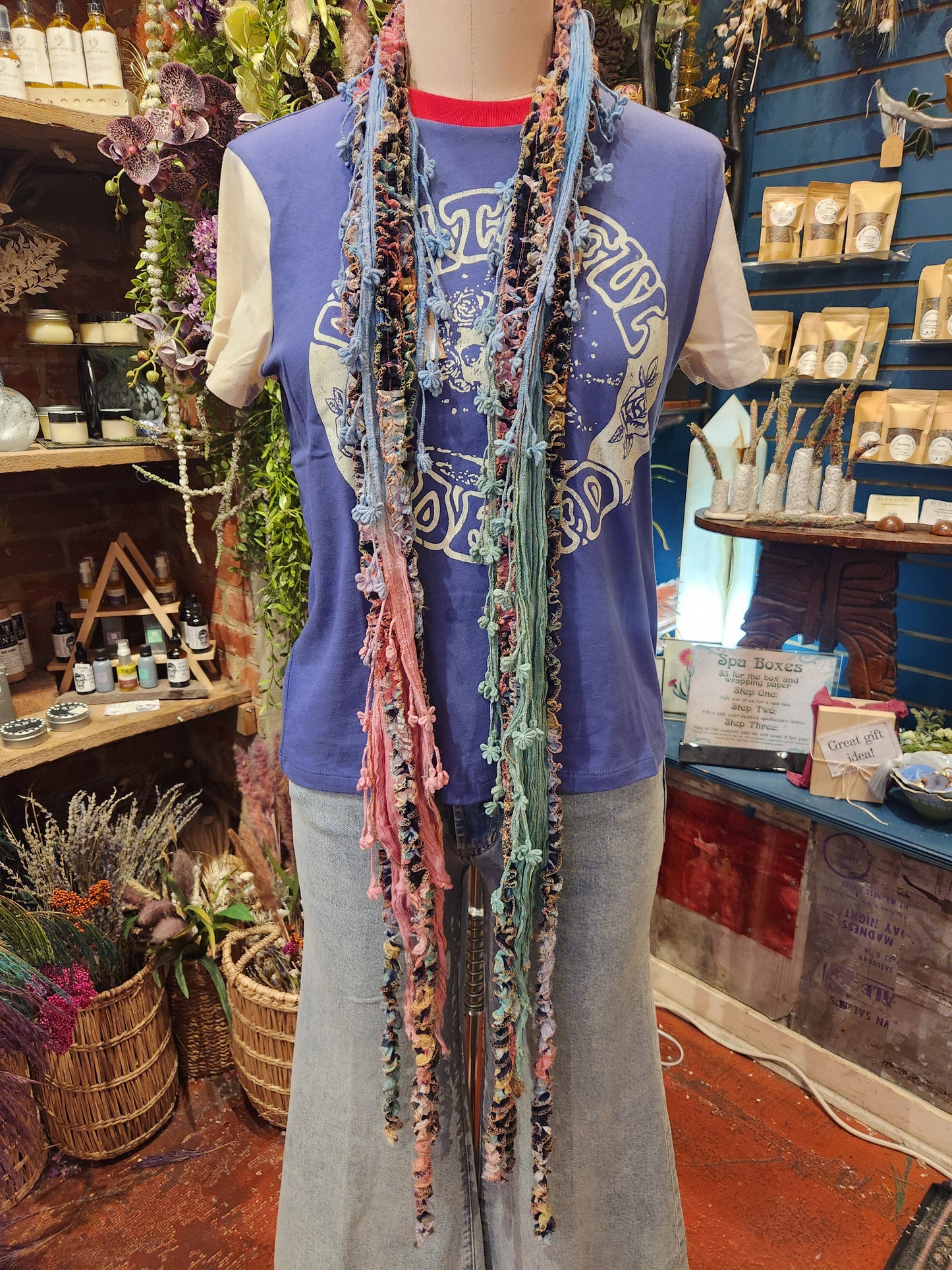 Fringe Scarf - OOAK #15
