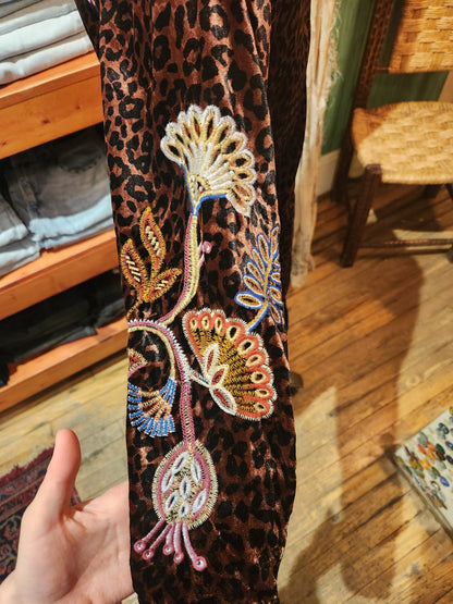 Velvet Shirt Dress - Gineva