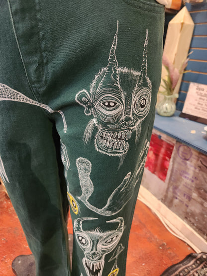 Traumatism Art Prolly Not Wide Leg Jean