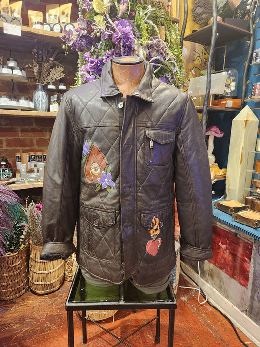 Witchy Woman Mauritius Leather Jacket - Lacey Daniels