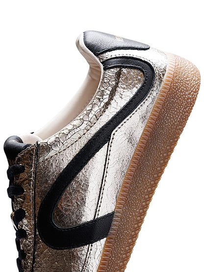 Simona Gold Sneaker