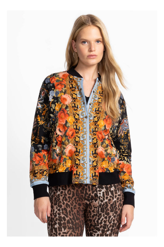 French Terry Bomber Jacket - Leto