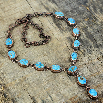 Blue Turquoise Necklace