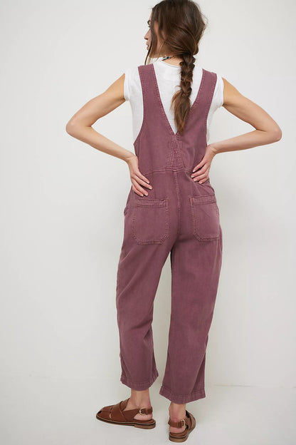 Jude One Piece Jumpsuit - Rose Brown