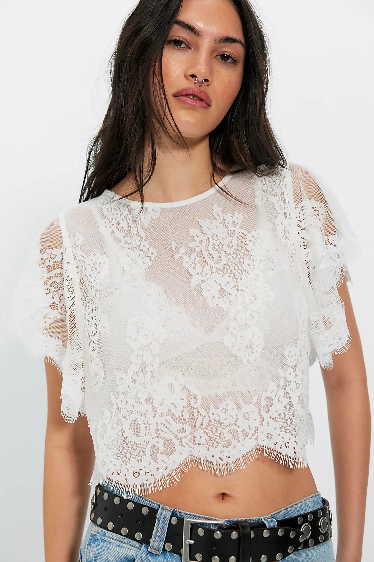 Lunar Ash Lace Top - Multiple Colors