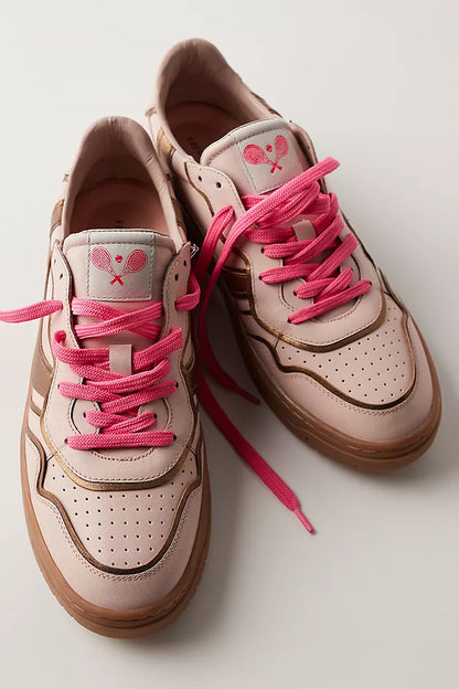 Retro Thirty Love Sneakers-Cloud Pink Combo