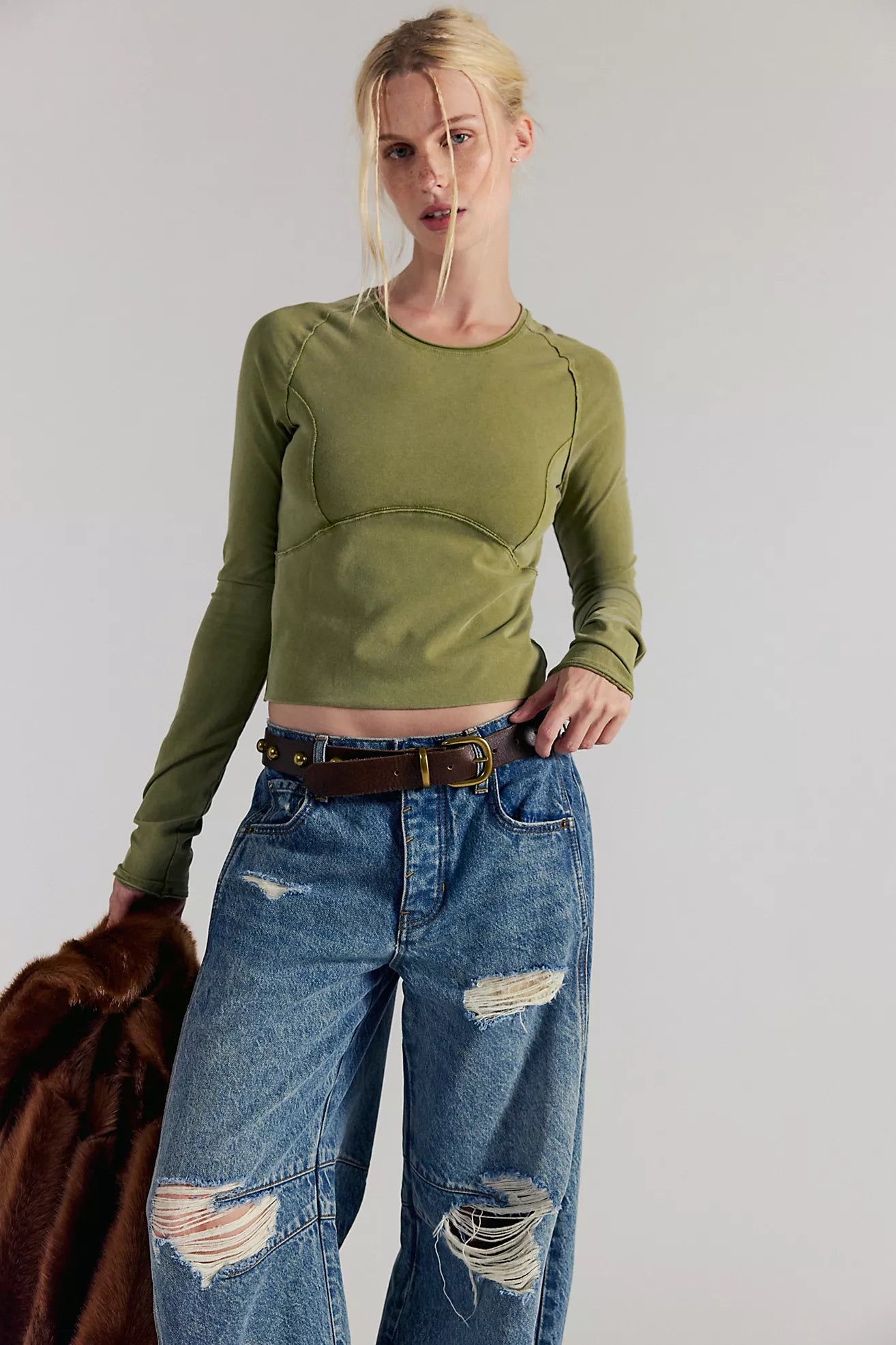 Protagonist Long Sleeve - Green Moss