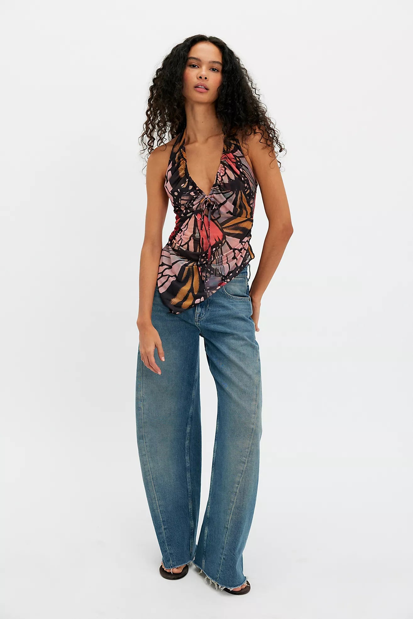 Butterfly Effect Halter - Terra Cotta