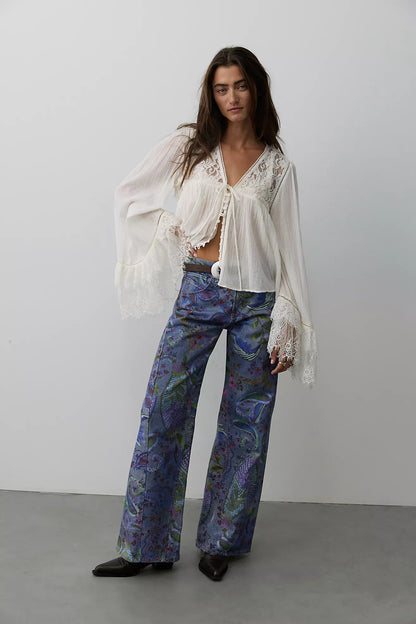 We The Free Alter Ego Wide Leg Jean