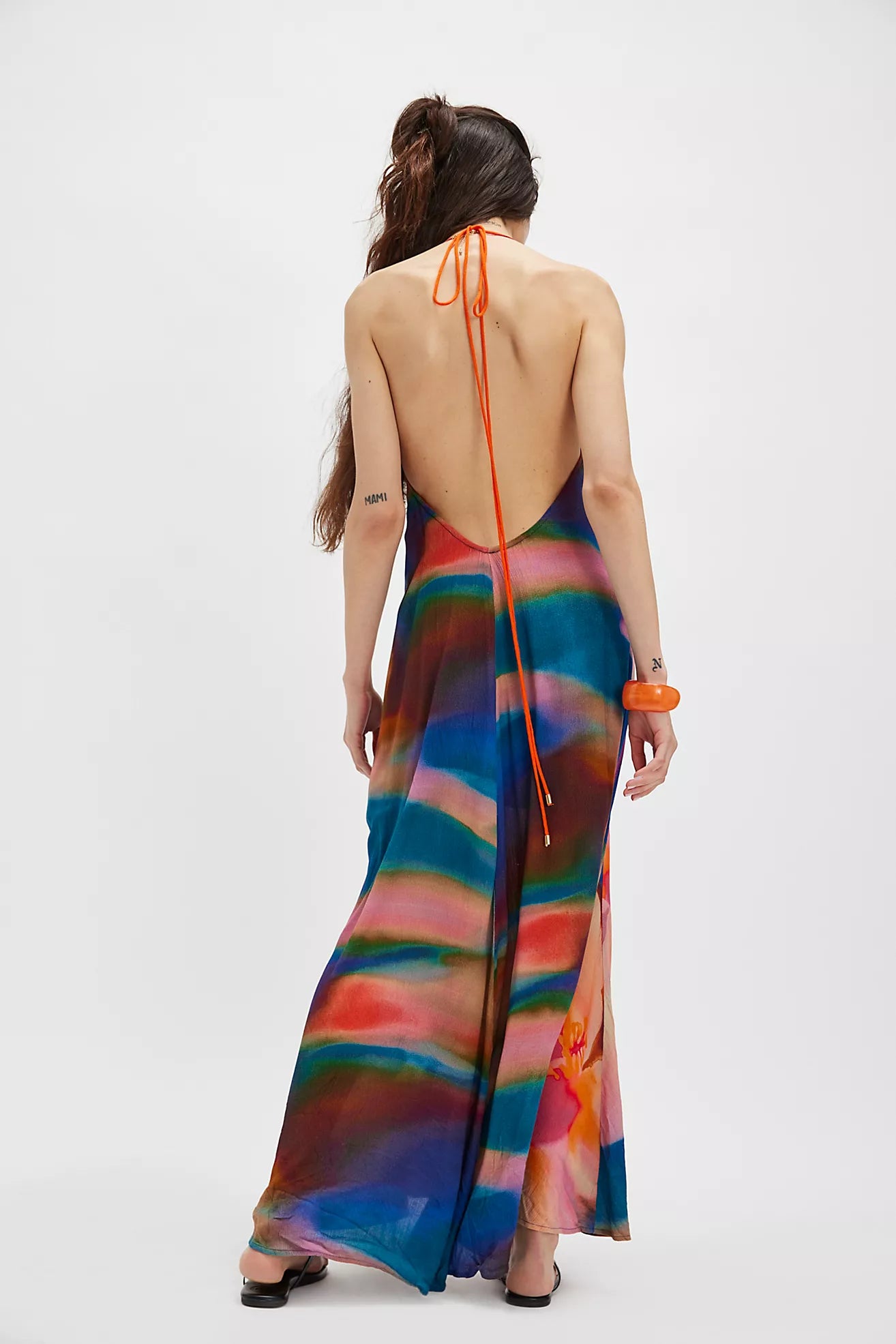Catalina Maxi Dress - Sunset Combo