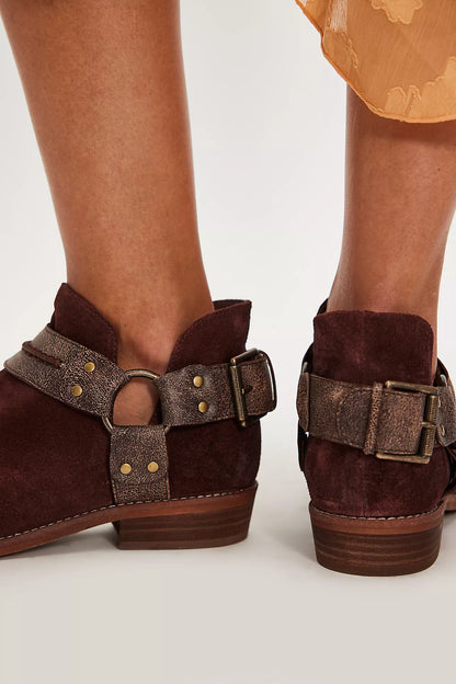 Belle Harness Boot - Port Royale Suede