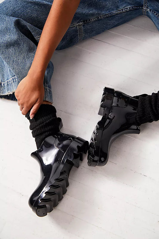 High Street Rain Boot- Black