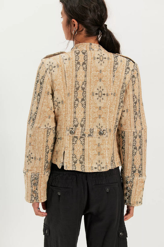 Lottie Jaquard Band Jacket