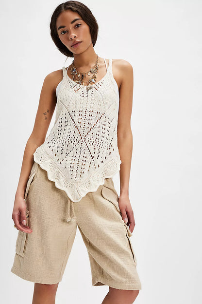 Sea Song Tank - Ivory