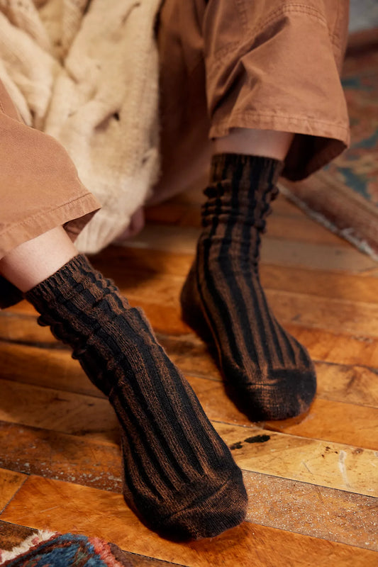 Overdyed Trouse Sock - Free People
