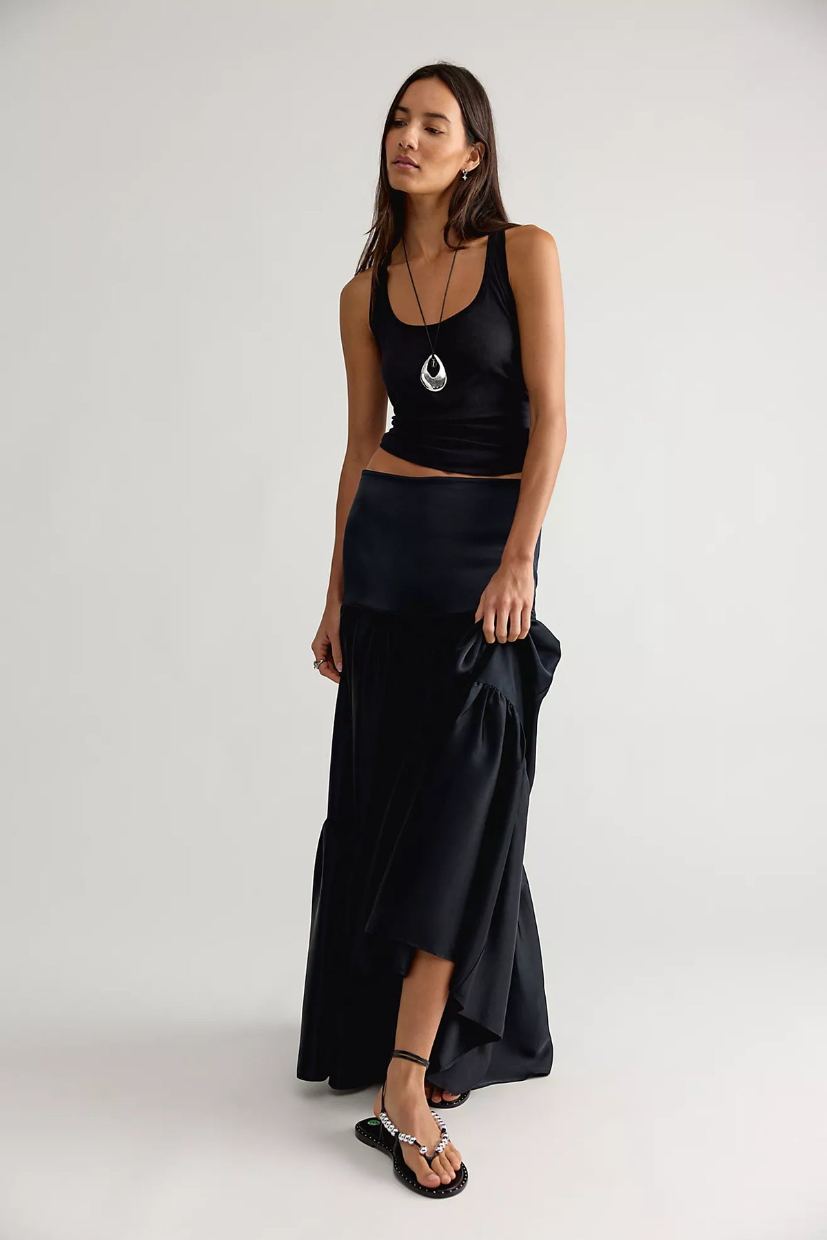Juliette Satin Maxi