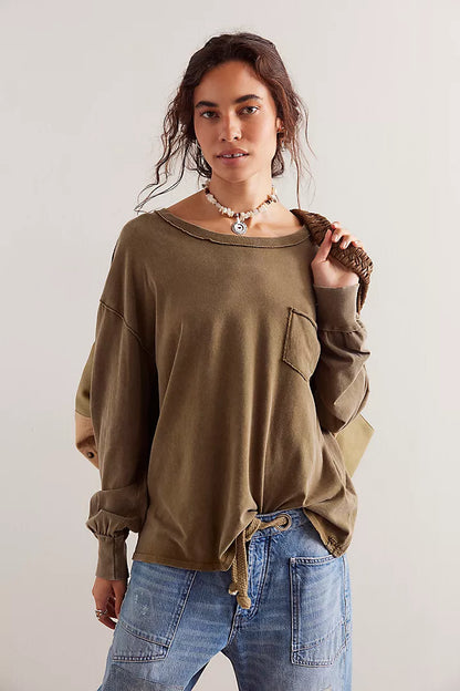 Fade Into You Shirt - Military Olive