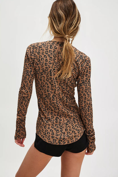 Going Places Printed Cardi - Natural Combo