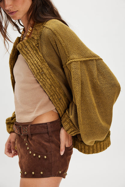 Cute In This Cardi - Fir Green