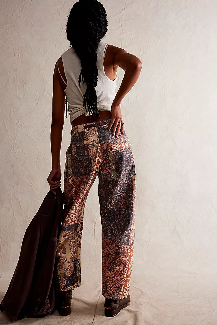 Moxie Printed Pants