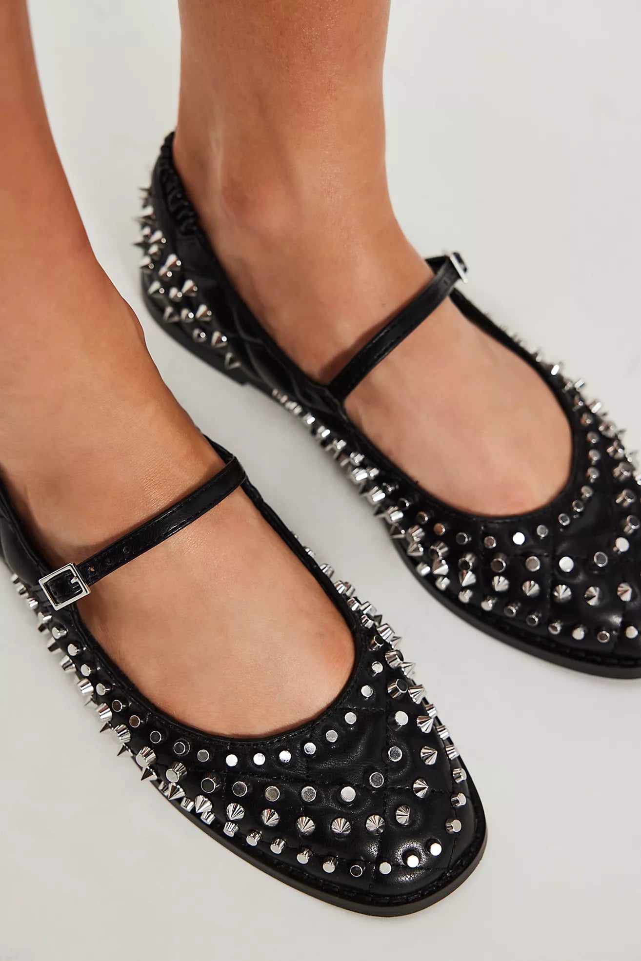 Mirrorball Studded Mary Janes