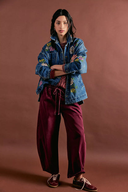 Madison City Embroidered Jacket - Cowboy Romance