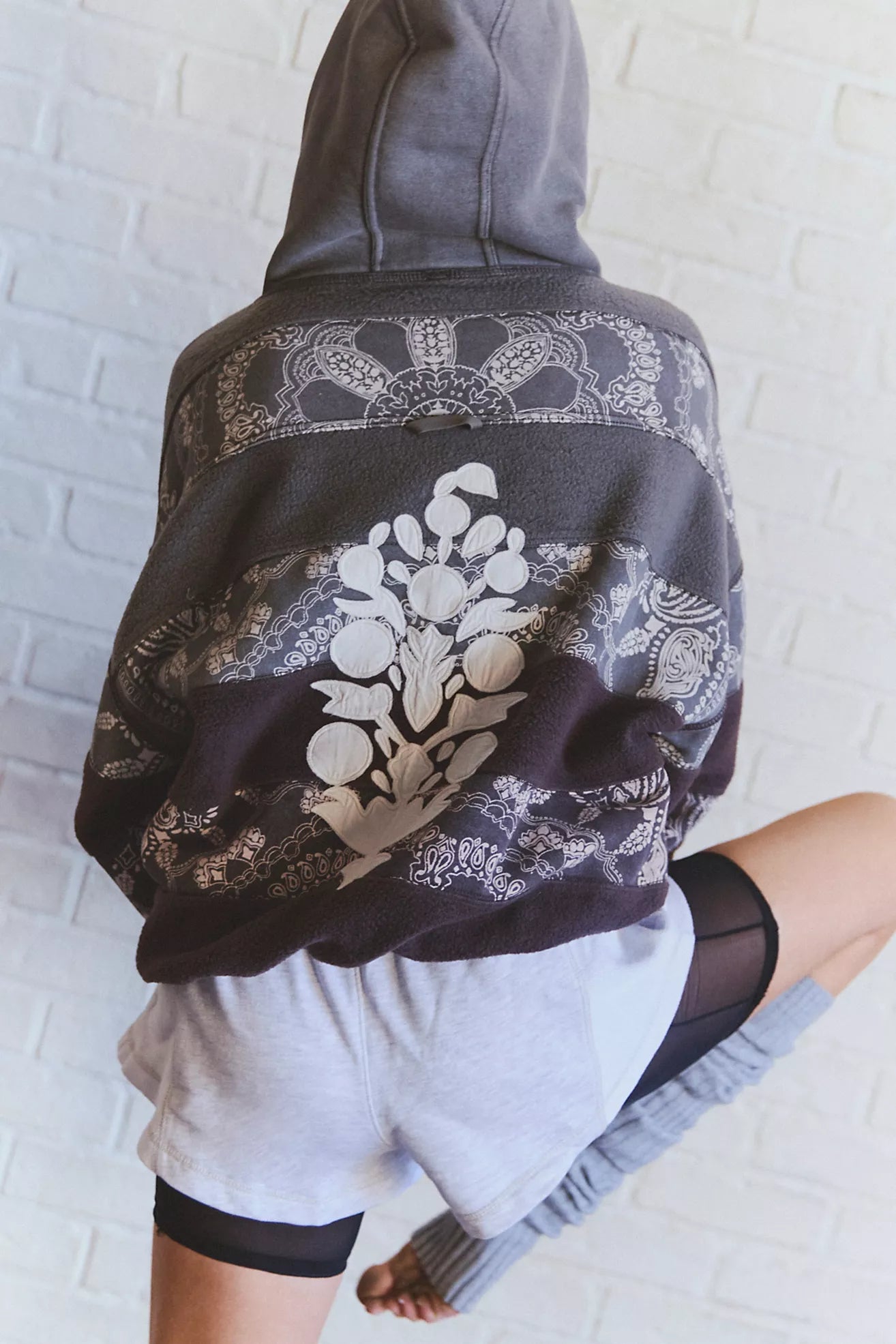 Final Call Bandana Logo Hoodie - Chocolate Combo