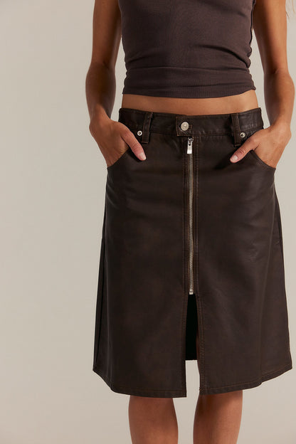 Sycamore Vegan Midi - Rusty