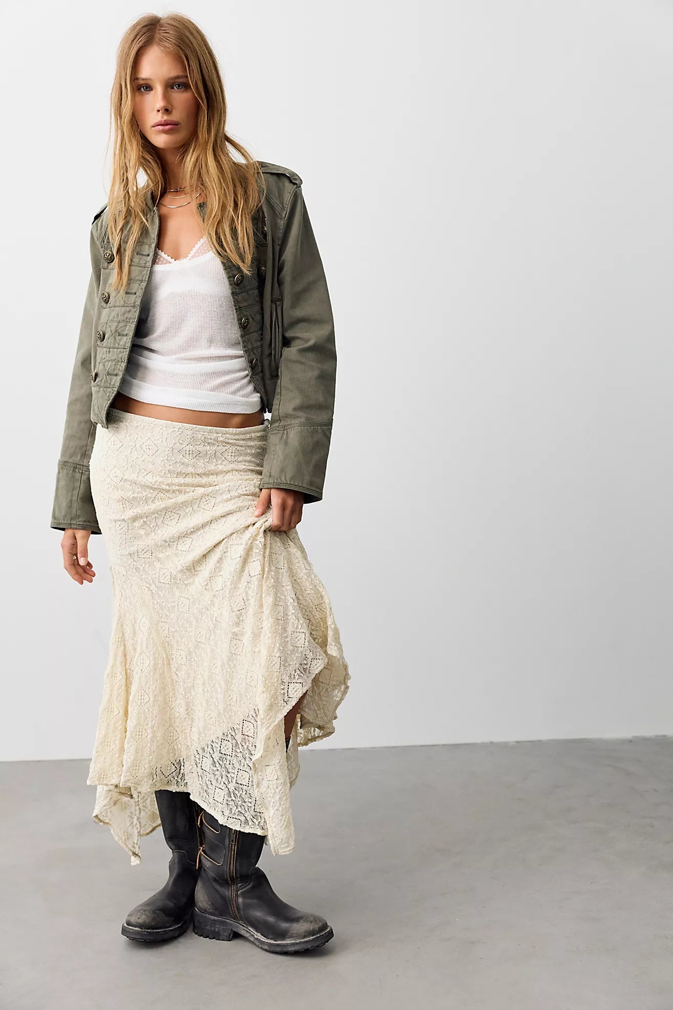 Bella Lace Mermaid Skirt