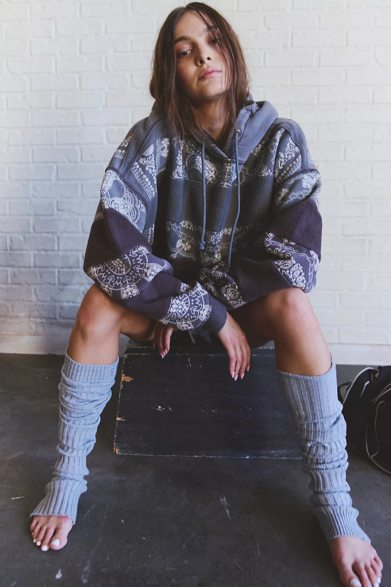 Final Call Bandana Logo Hoodie - Chocolate Combo
