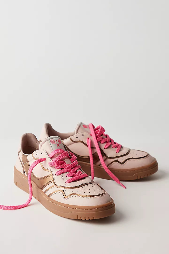 Retro Thirty Love Sneakers-Cloud Pink Combo