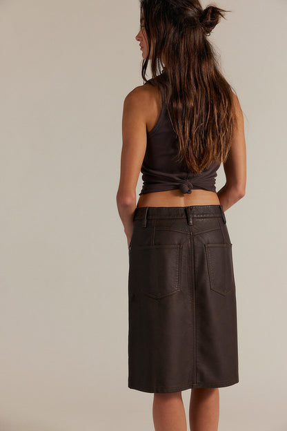 Sycamore Vegan Midi - Rusty