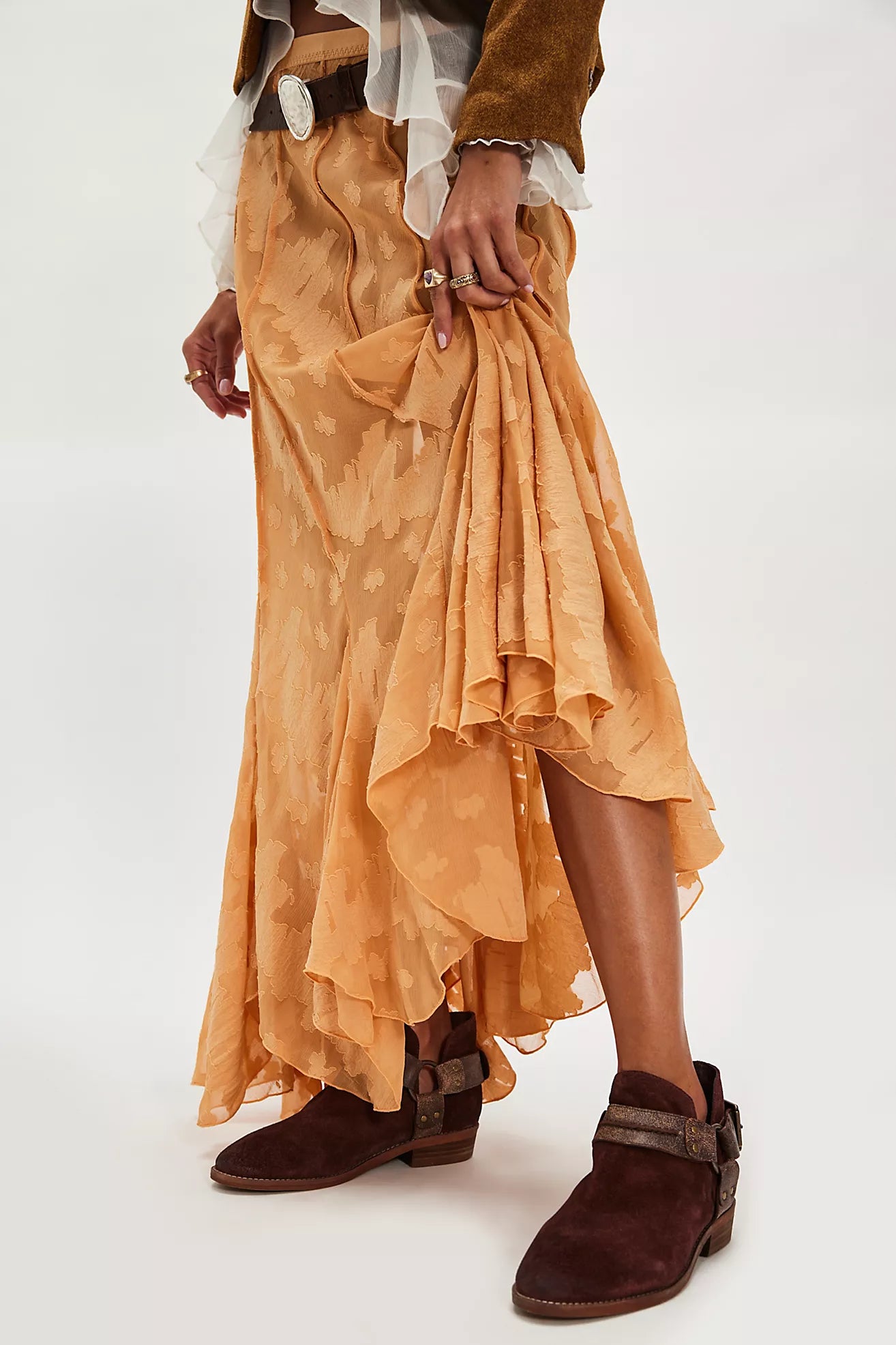 Belle Harness Boot - Port Royale Suede