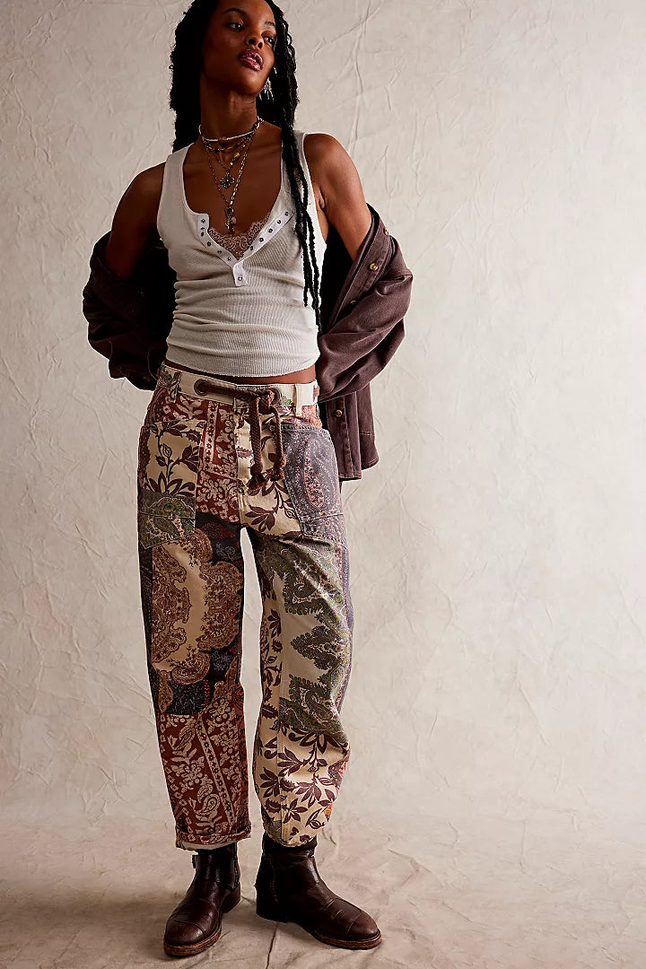 Moxie Printed Pants