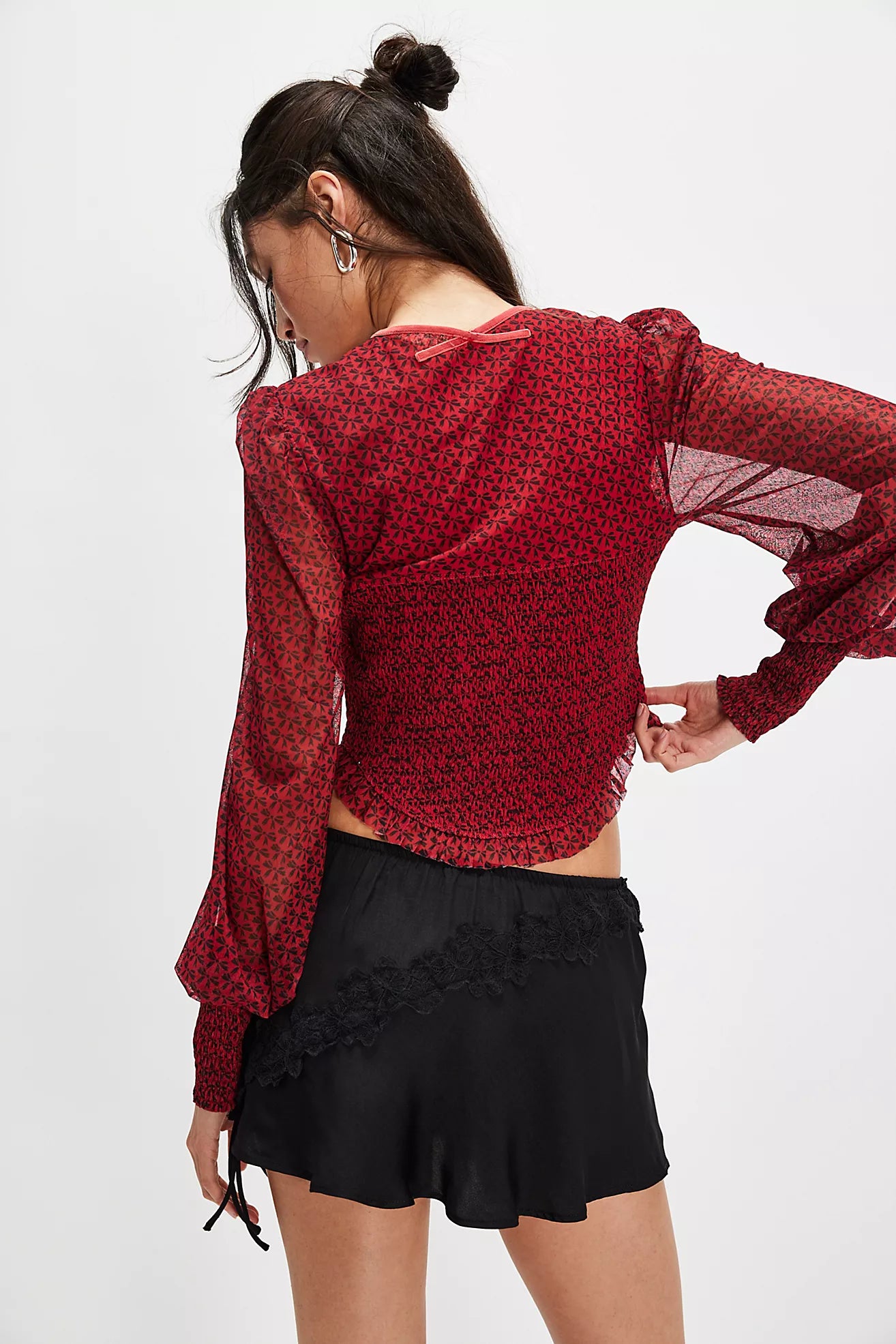 Dottie Printed Long Sleeve - Salsa