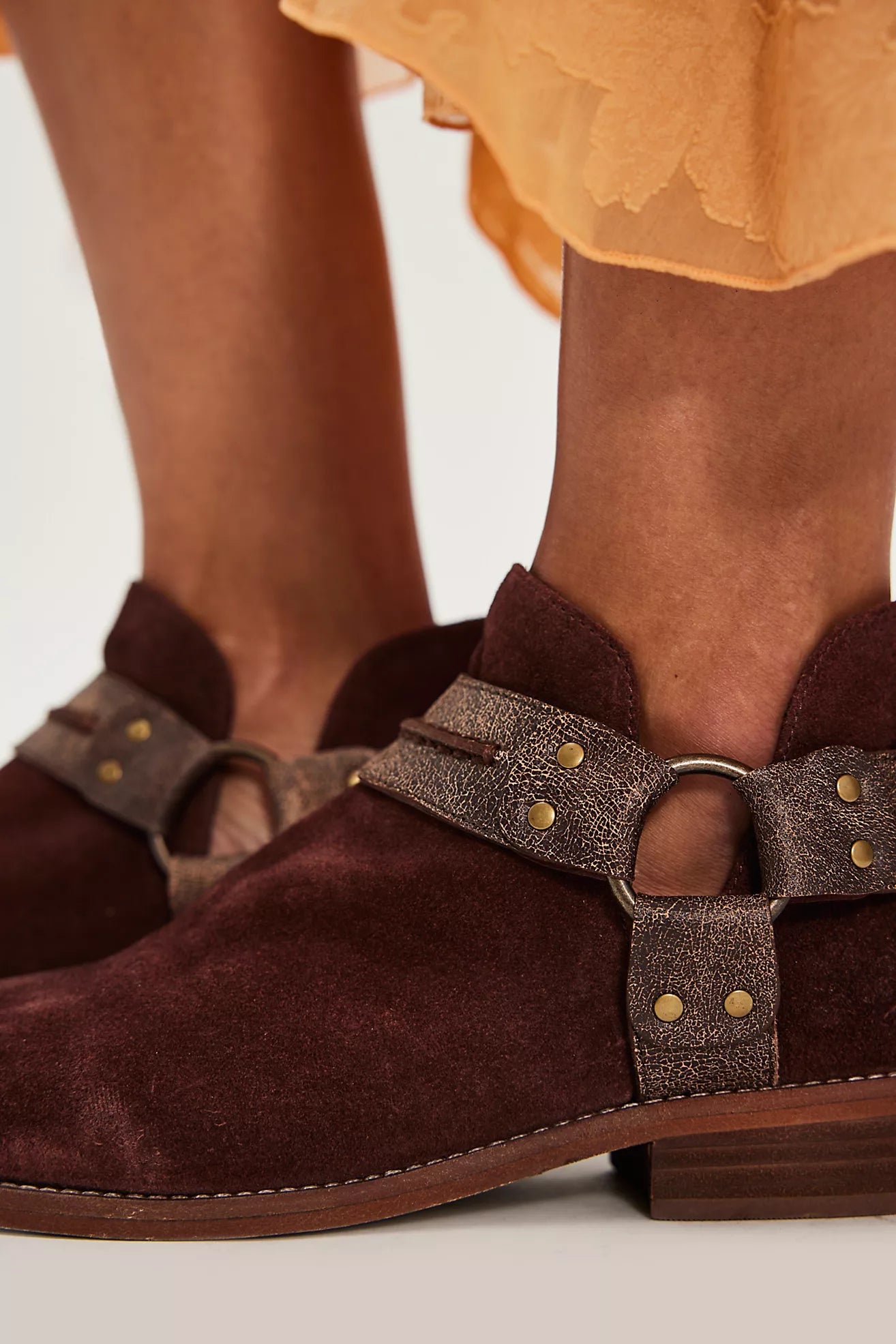 Belle Harness Boot - Port Royale Suede
