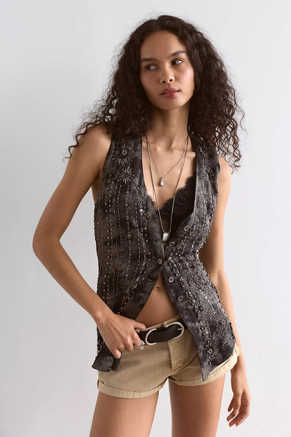 Arden Embellished Vest