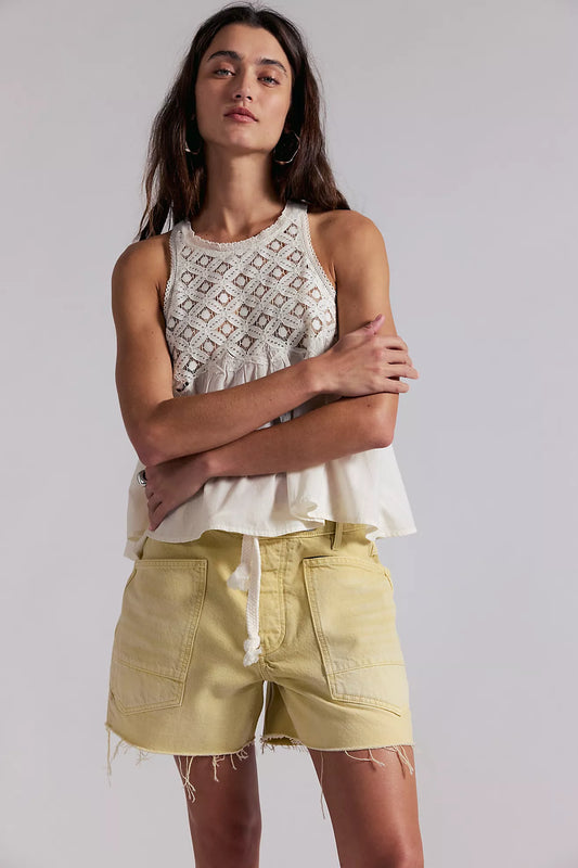Moxie Shorts - whipped butter