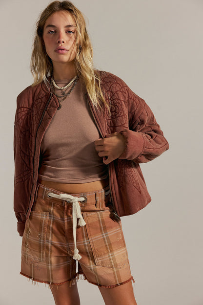 Rose Sweatshirt - Cinnamon Stick