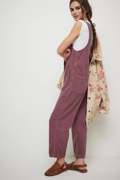 Jude One Piece Jumpsuit - Rose Brown