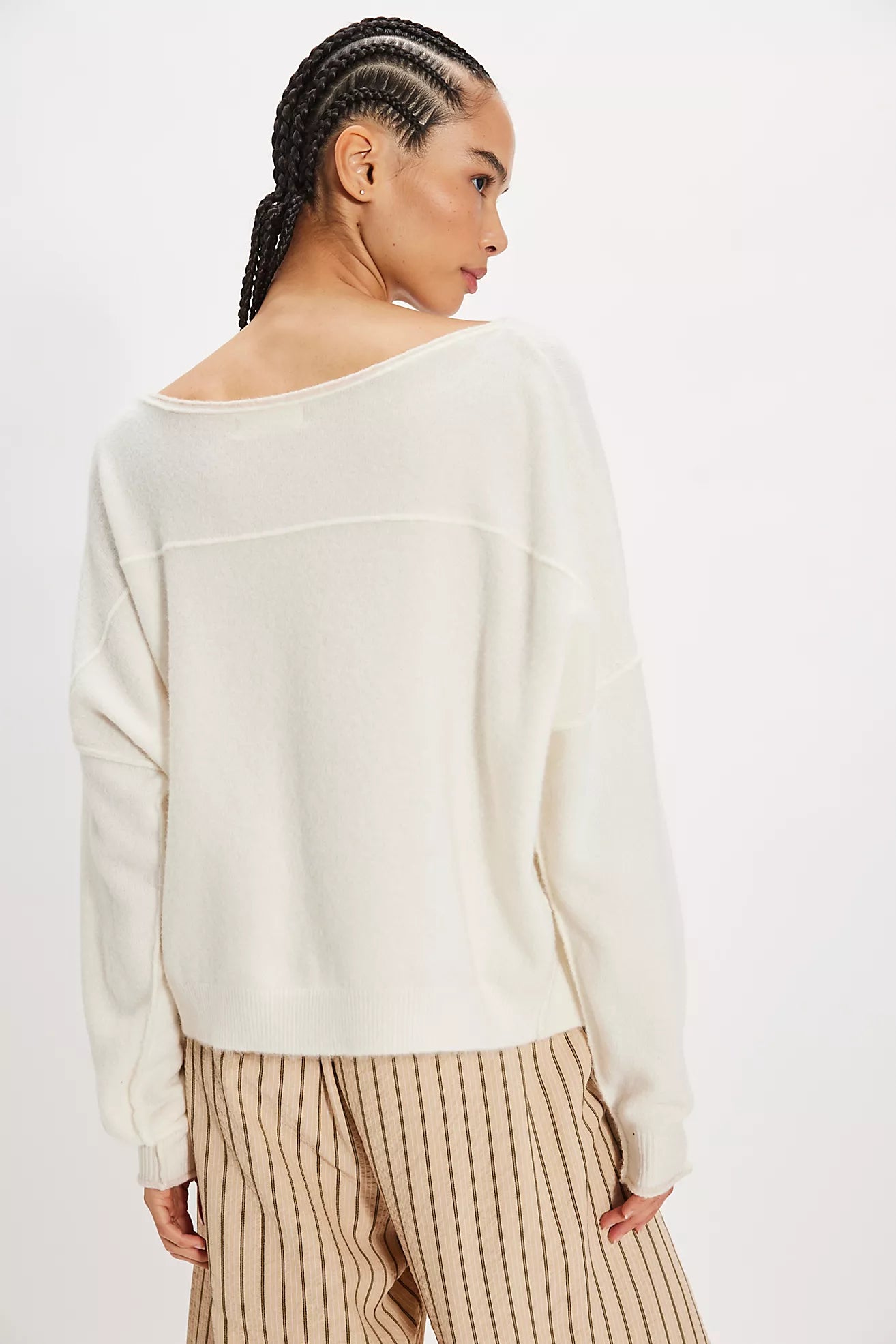 See Me Pullover - White